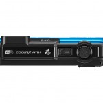Nikon Coolpix AW110 Rugged Waterproof Camera - Top - Blue