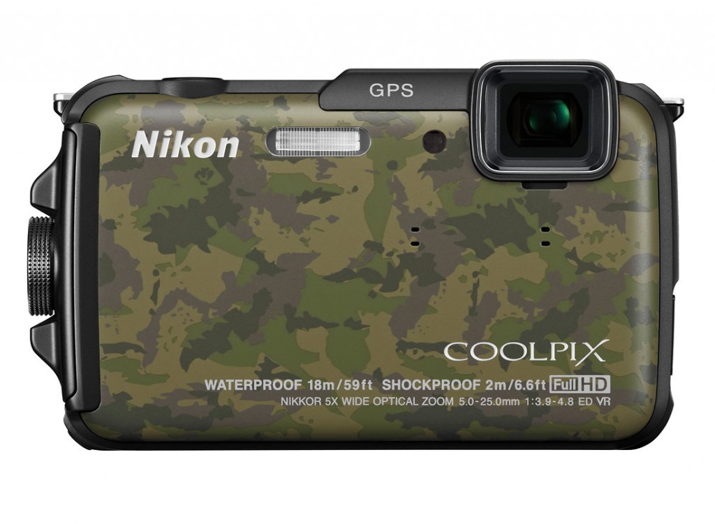 Nikon Coolpix AW110 Rugged Waterproof Camera - Camo Finish