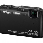 Nikon Coolpix AW110 Rugged Point-and-Shoot - Left - Black