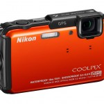 Nikon Coolpix AW110 Rugged Point-and-Shoot - Right - Orange