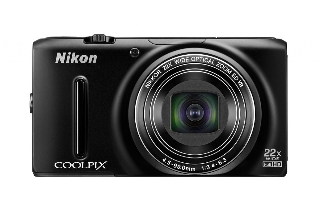 Nikon Coolpix S9500 Pocket Superzoom Camera - Black