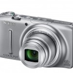 Nikon Coolpix S9500 Pocket Superzoom - Left Angle View - Silver