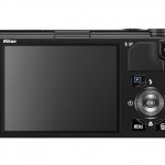 Nikon Coolpix S9500 - Rear OLED Display - Black