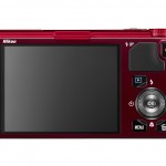 Nikon Coolpix S9500 - Rear OLED Display - Red