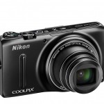 Nikon Coolpix S9500 Pocket Superzoom - Right Angle View - Black