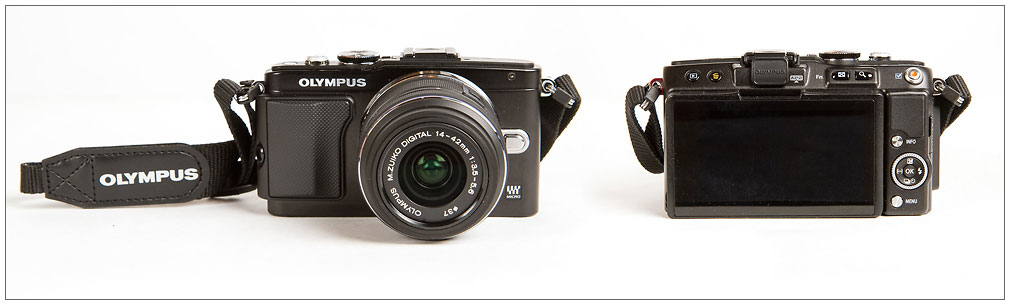 Olympus E-PL5 Pen Camera - Front & Back