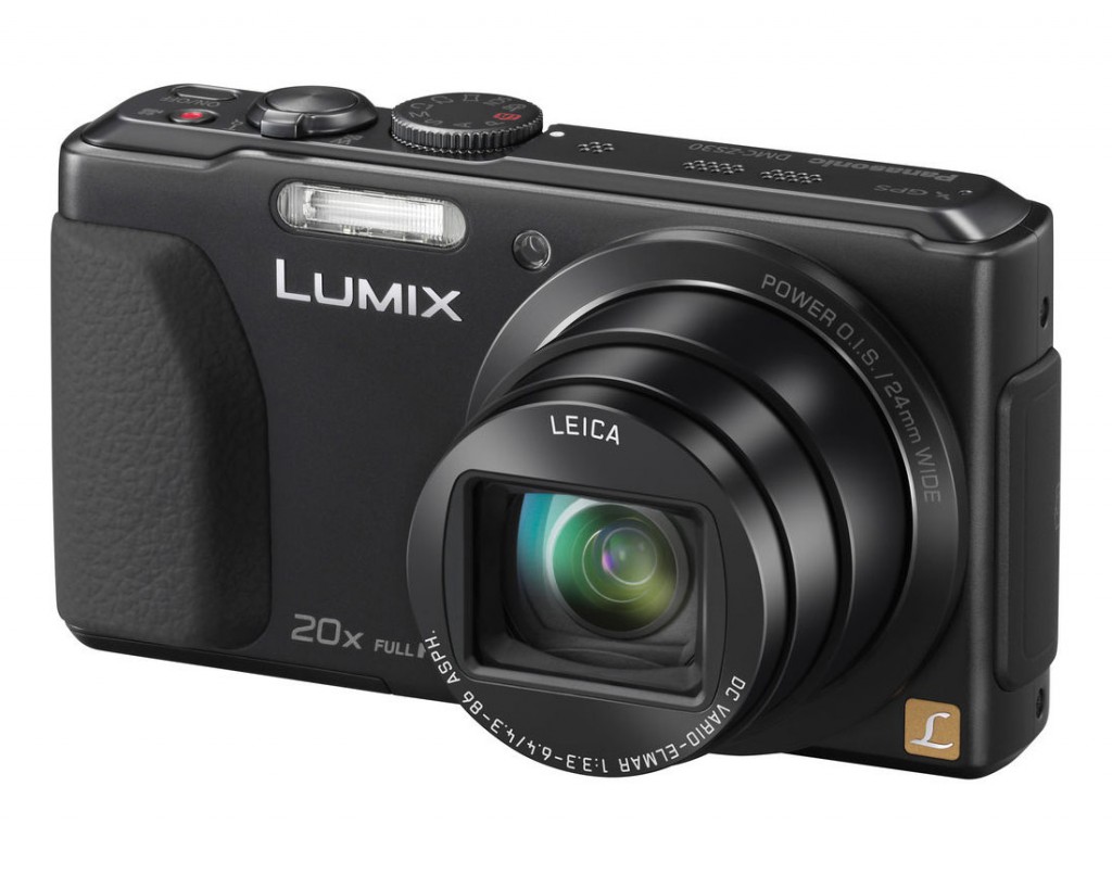 Panasonic Lumix ZS30 Pocket Superzoom With 20x Leica Zoom Lens - Black