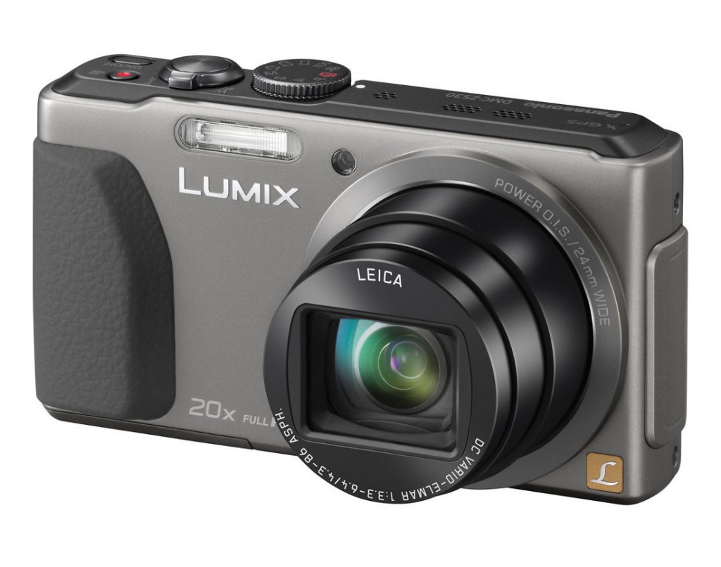 Panasonic Lumix ZS30 Pocket Superzoom Camera - Angle View