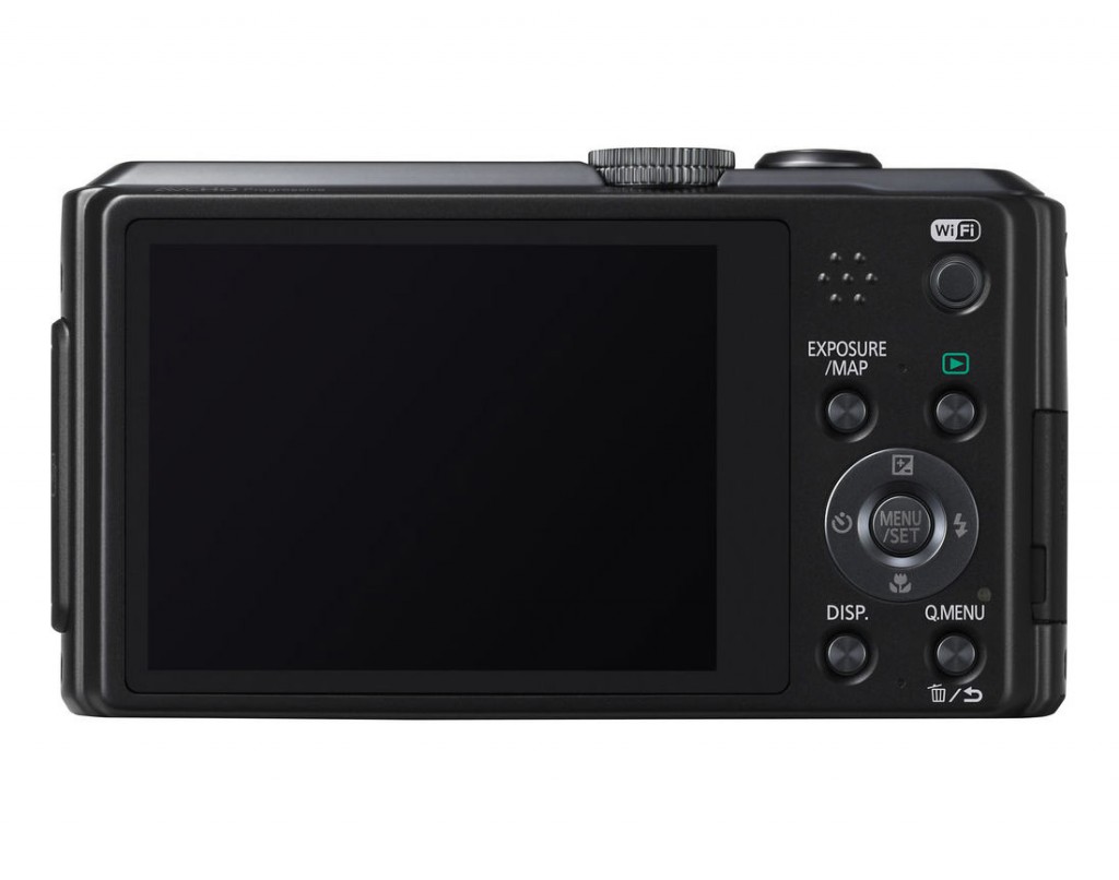 Panasonic Lumix ZS30 - Rear - Black