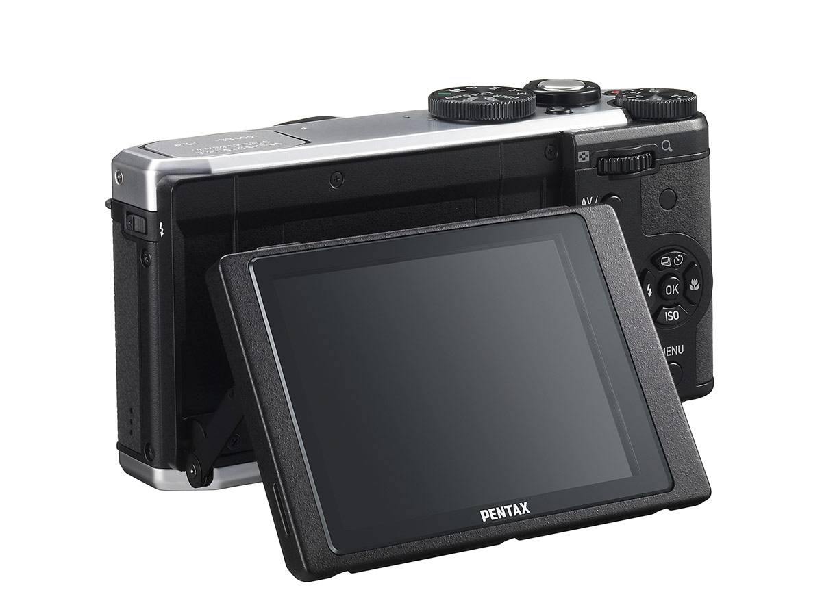 Pentax MX-1 - Tilting LCD Display