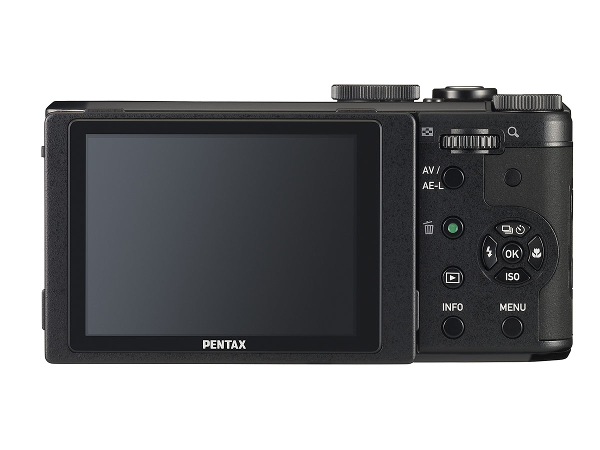 Pentax MX-1 - Rear - Black