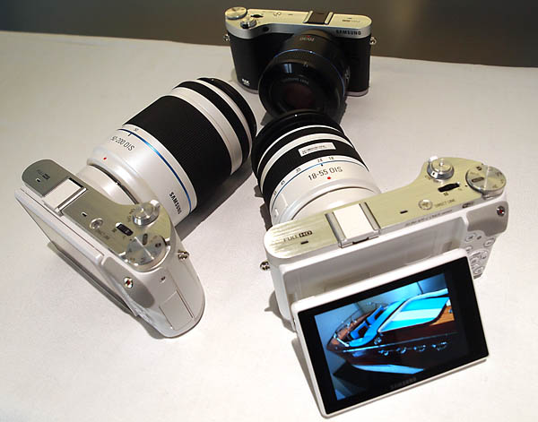 Samsung's New NX300 Mirrorless Camera - photo by Megan Green