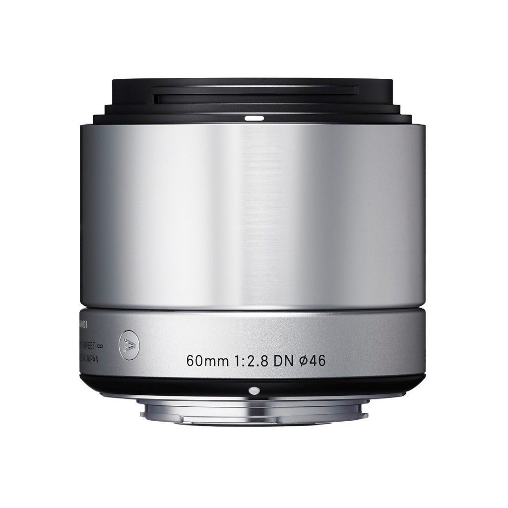 Sigma 60mm f/2.8 DN Lens For Mirrorless Cameras - Silver