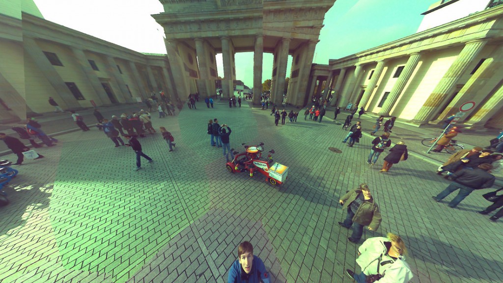 Brandenburg Gate, Berlin - Ball Camera Panoramic Photo Sample