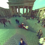 Brandenburg Gate, Berlin - Ball Camera Panoramic Photo Sample