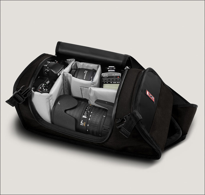 Chrome Niko Messenger Camera Bag - Main Compartment