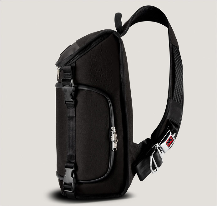 Chrome Niko Messenger Camera Bag - Side View & Strap