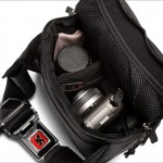 Chrome Niko Sling Camera Bag - Open