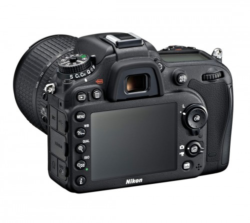 Nikon D7100 DSLR - Left Rear View