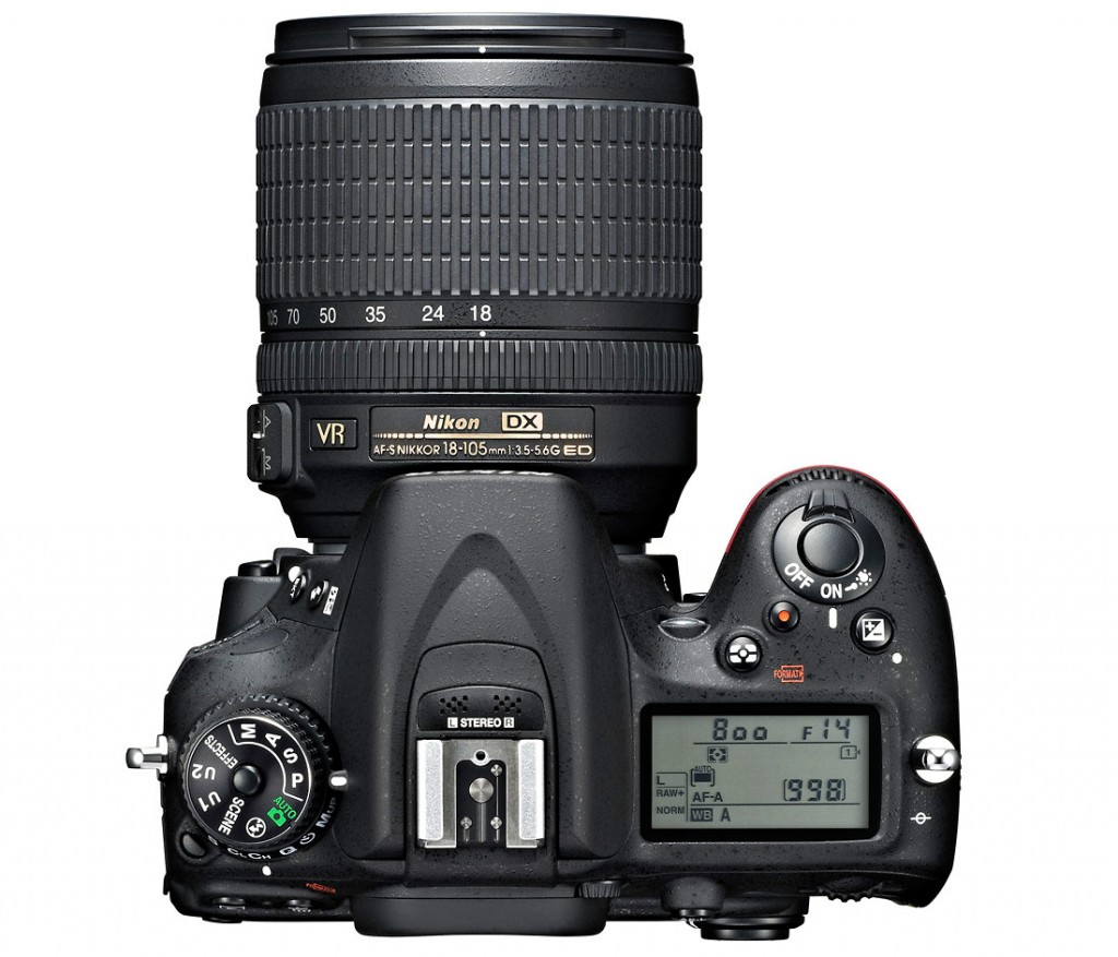 カメラ デジタルカメラ Nikon D7100 - Top View With 18-105mm Zoom Lens | Camera News and 