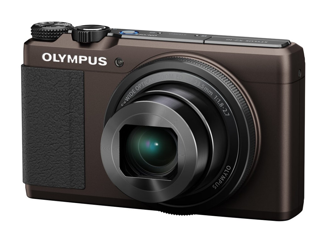 Olympus Stylus XZ-10 High-End Pocket Camera - Brown