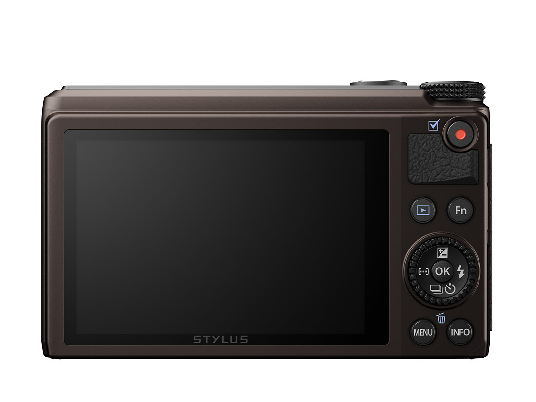 Olympus Stylus XZ-10 With 3-inch Touchscreen - Brown