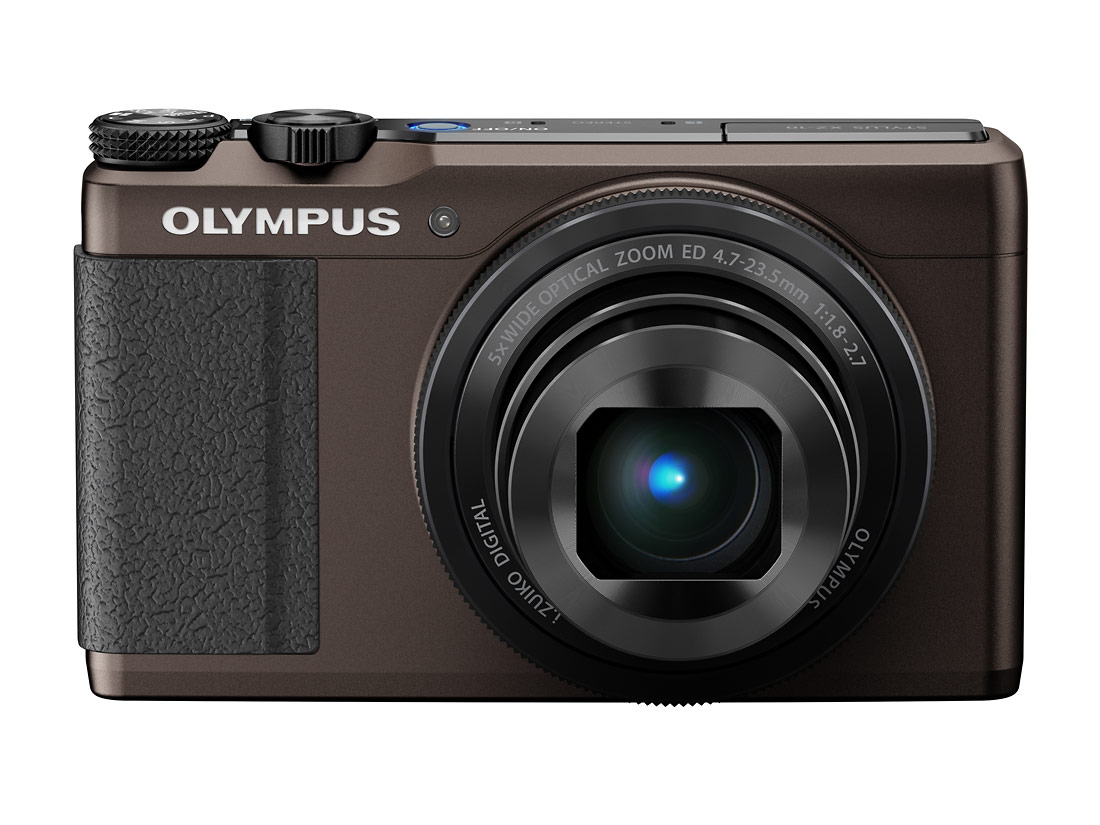 Olympus Stylus XZ-10 Premium Pocket Camera With f/1.8 Lens - Brown