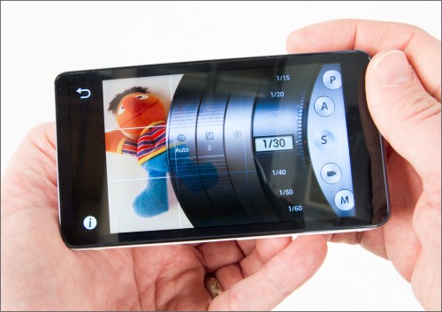 Samsung Galaxy Camera - Custom Camera App With Manual Controls