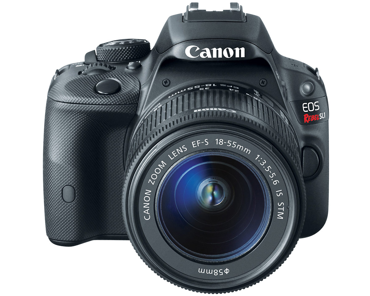Canon EOS Rebel SL1 DSLR - Front View