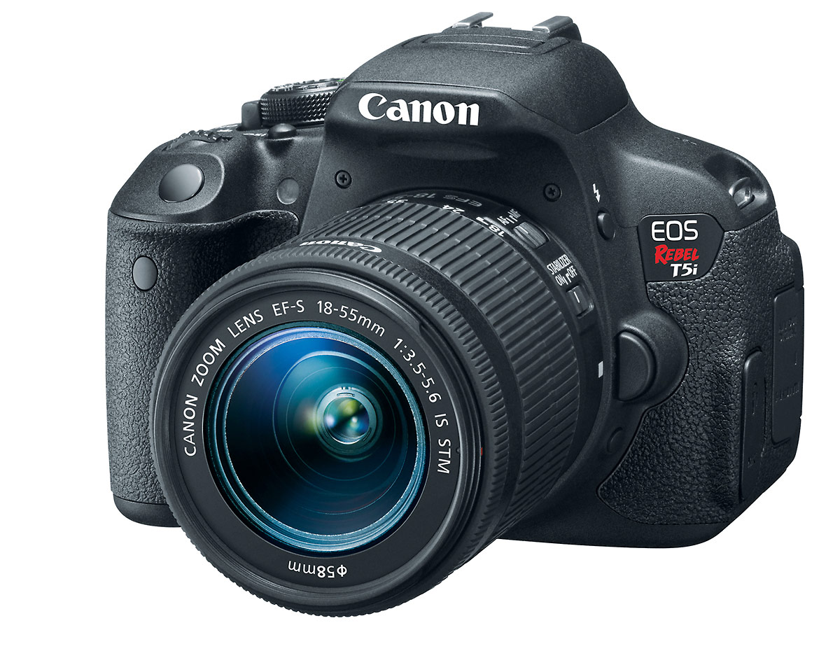 Canon EOS Rebel T5i / EOS 700D - Front Angle View