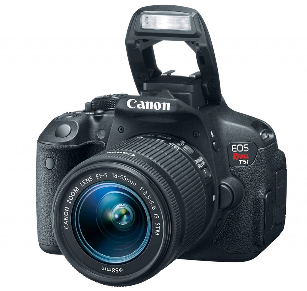 Canon EOS Rebel T5i DSLR - Pop-Up Flash