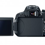 Canon EOS Rebel T5i / EOS 700D - Rear With 3-inch Tilt-Swivel Touchscreen Display
