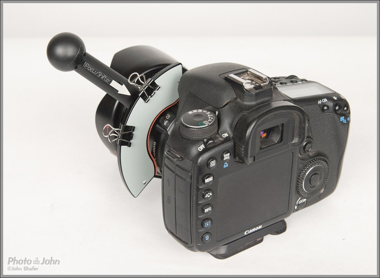 Focus Shifter Follow Focus On Canon EOS 7D