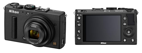 Nikon Coolpix A Professional Pocket Camera - Front & Back