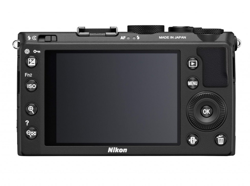 Nikon Coolpix A High-End Pocket Camera - Rear View