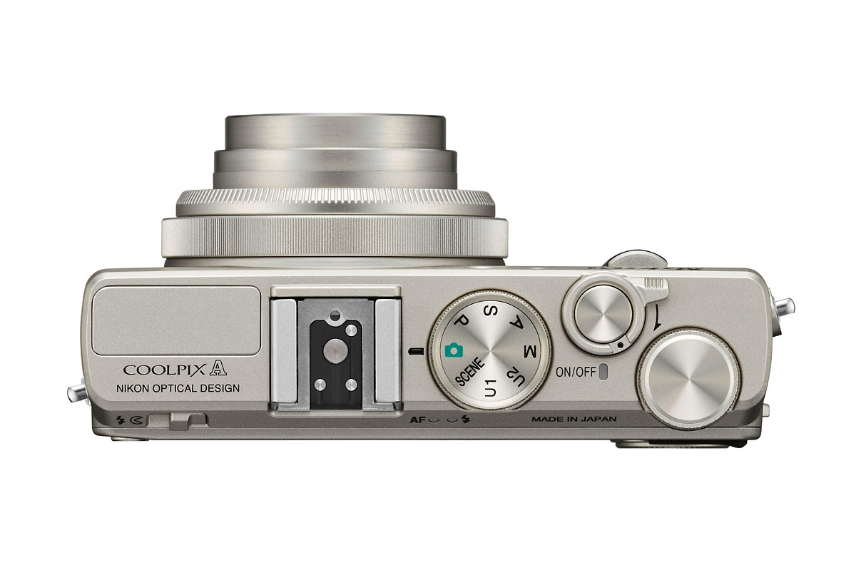 Nikon Coolpix A - Top - Silver