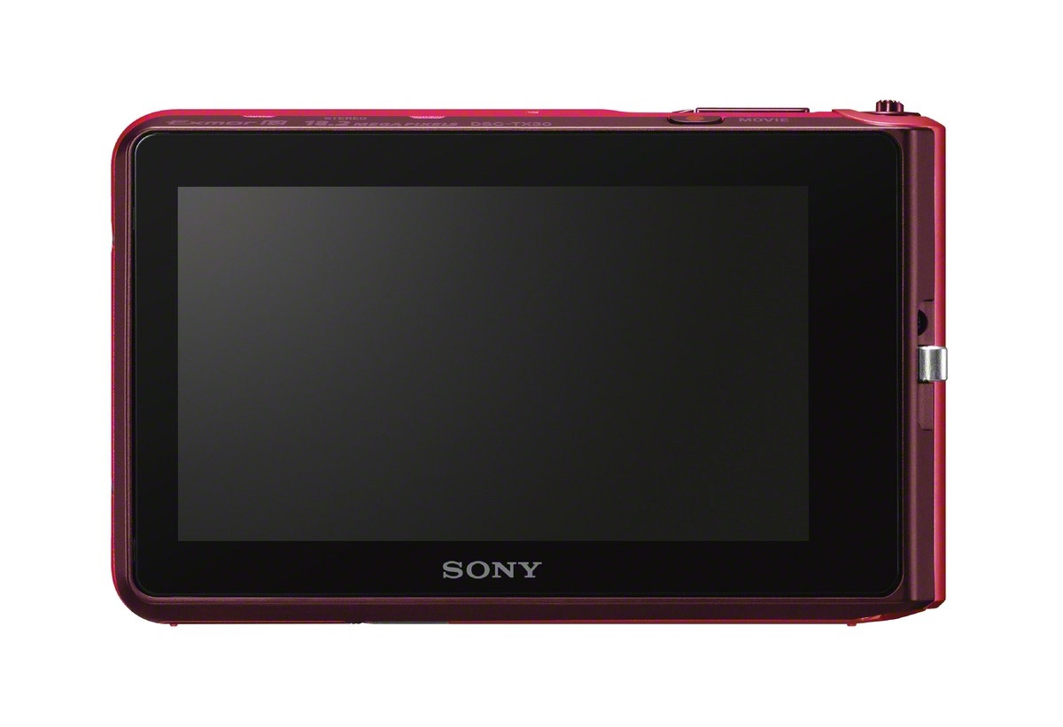 Sony Cybershot TX30 Rugged P&S Camera - 3.3-inch Rear OLED Touchscreen Display