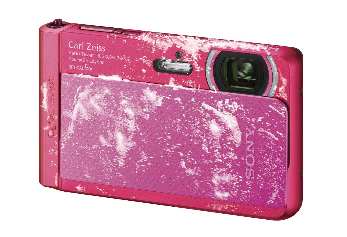 Sony Cybershot TX30 Rugged Outdoor Camera - Freezeproof - Pink