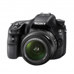 Sony Alpha SLT-A58 DSLR - Front Left