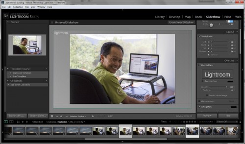 Adobe Lightroom 5 Beta - New Slideshow Module