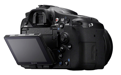 Sony Alpha SLT-A77 - Tilt-Swivel LCD Display