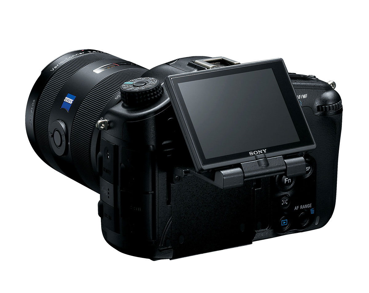 Articulated LCD Display On The Sony Alpha SLT-A99 DSLR