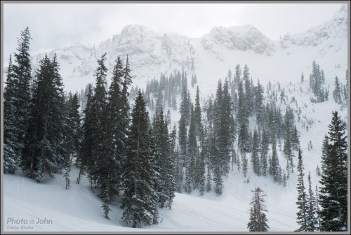 Fujifilm X-E1 - Honeycomb Canyon Snowscape