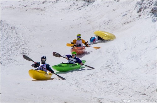 Kayaks on Snow by mattb