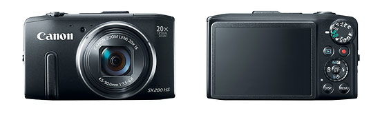 Canon PowerShot SX280 HS Pocket Superzoom Camera With Built-In Wi-Fi