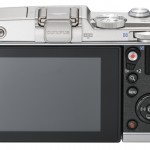 Olympus E-P5 Pen Camera - Rear View - Silver