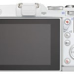 Olympus E-P5 Pen Camera - Rear View - White