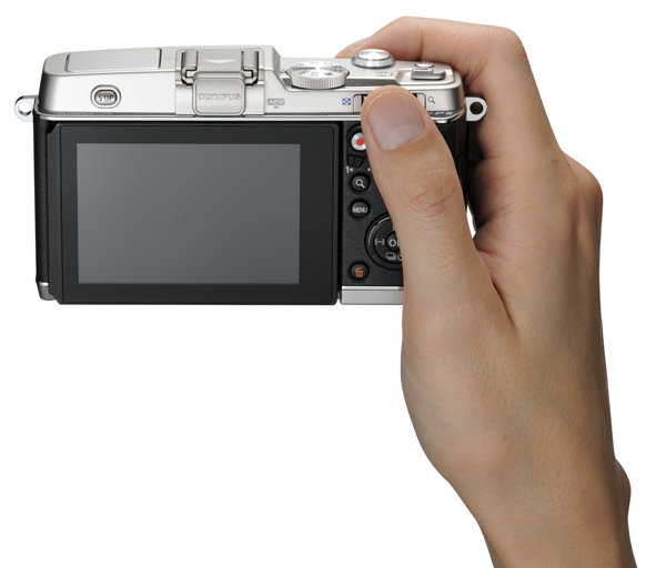 Olympus E-P5 Pen Camera In Hand