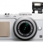 Olympus E-P5 Pen - White With Pop-Up Flash