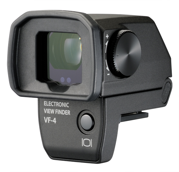 Olympus VF-4 Electronic Viewfinder - Side View